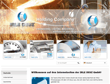 Tablet Screenshot of irle-group.com